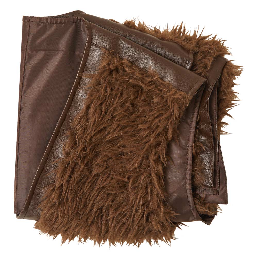How to Train Your Dragon(2025) Hiccup Gilet en Peluche Marron Cosplay Costume