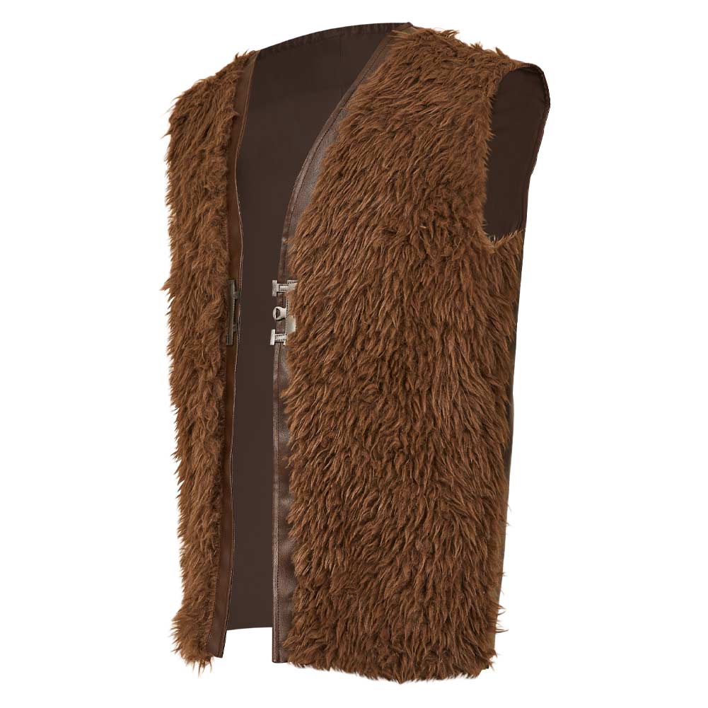 How to Train Your Dragon(2025) Hiccup Gilet en Peluche Marron Cosplay Costume