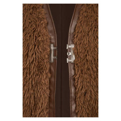 How to Train Your Dragon(2025) Hiccup Gilet en Peluche Marron Cosplay Costume