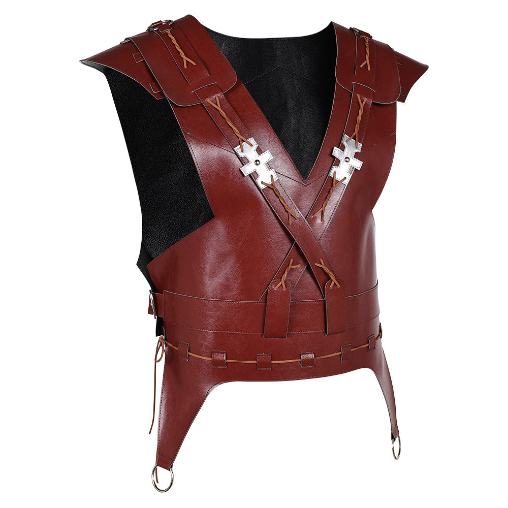 How to Train Your Dragon(2025) Hiccup Gilet Marron Cosplay Costume