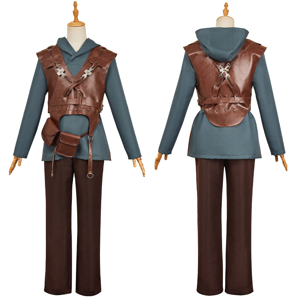 How to Train Your Dragon(2025) Hiccup Tenue Bleue Cosplay Costume