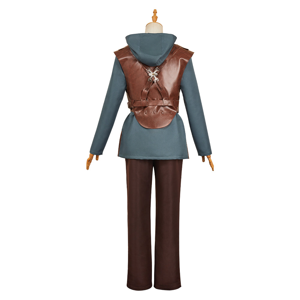 How to Train Your Dragon(2025) Hiccup Tenue Bleue Cosplay Costume