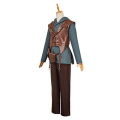 How to Train Your Dragon(2025) Hiccup Tenue Bleue Cosplay Costume
