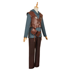 How to Train Your Dragon(2025) Hiccup Tenue Bleue Cosplay Costume