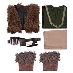 How to Train Your Dragon(2025) Hiccup Tenue Verte de Gilet Cosplay Costume