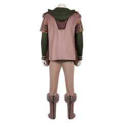 How to Train Your Dragon(2025) Hiccup Tenue Verte de Gilet Cosplay Costume