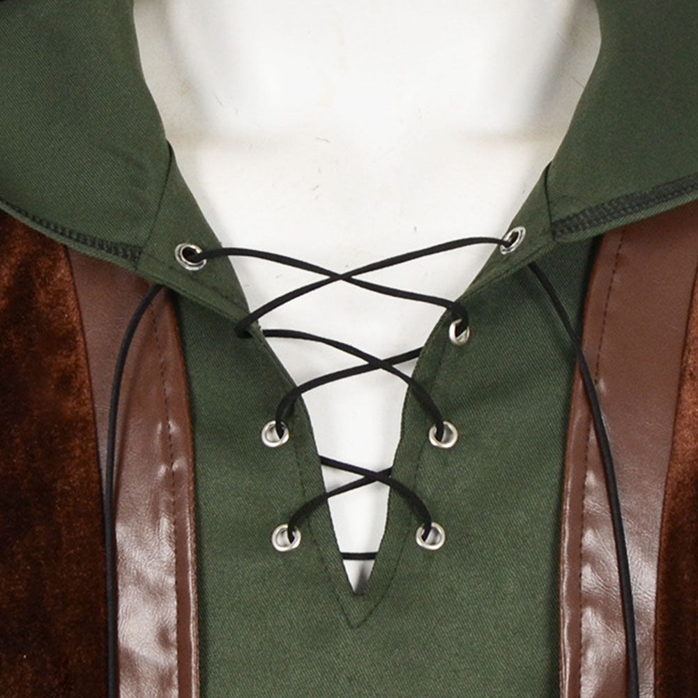 How to Train Your Dragon(2025) Hiccup Young Tenue Verte Cosplay Costume