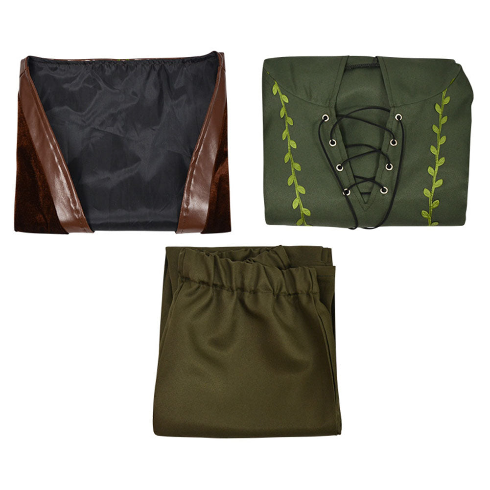 How to Train Your Dragon(2025) Hiccup Young Tenue Verte Cosplay Costume