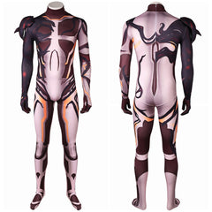 Human Torch Negative Zone Gladiator Combinaison Brune Cosplay Costume