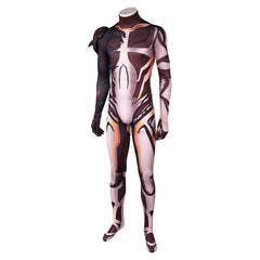 Human Torch Negative Zone Gladiator Combinaison Brune Cosplay Costume