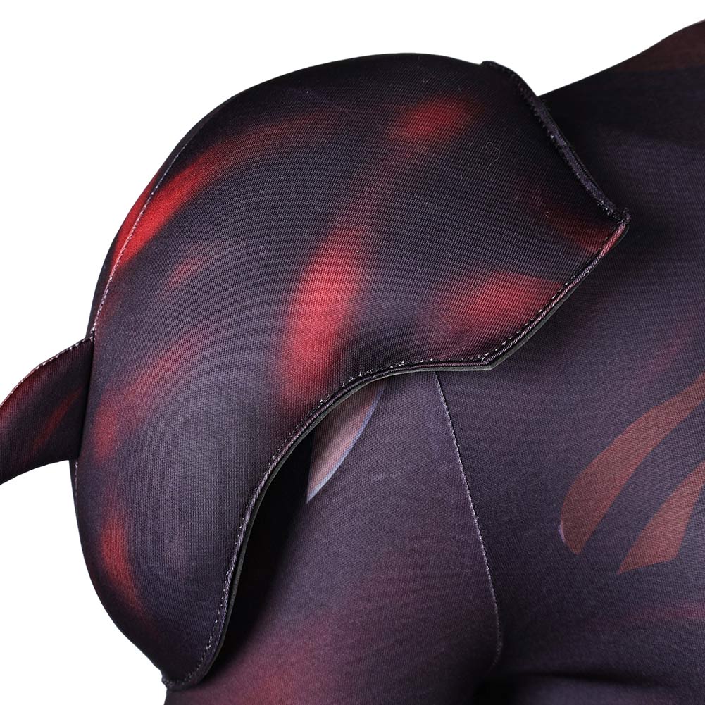 Human Torch Negative Zone Gladiator Combinaison Brune Cosplay Costume