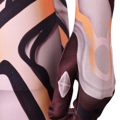 Human Torch Negative Zone Gladiator Combinaison Brune Cosplay Costume