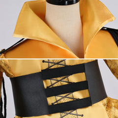 Hunger Games: L'Aurore de la Moisson(2026) Drusilla Robe Jaune Cosplay Costume