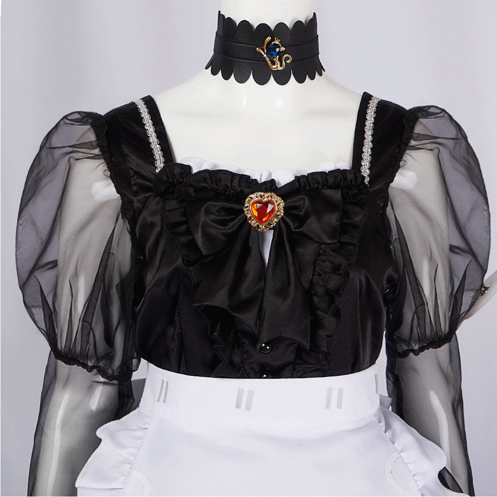 Identity V Priestess Crimson Robe Noire Cosplay Costume