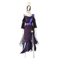 Identity V Priestess The Envoy of Yog-Sothoth Tenue Violette Cosplay Costume