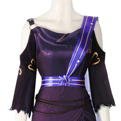 Identity V Priestess The Envoy of Yog-Sothoth Tenue Violette Cosplay Costume