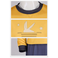In Your Dreams(2025) Stevie Tenue Jaune et Bleue Cosplay Costume