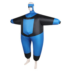 Invincible Saison 3(2025) Mark Grayson Gonflable Combinaison Noire et Bleue Cosplay Costume