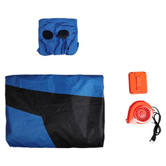 Invincible Saison 3(2025) Mark Grayson Gonflable Combinaison Noire et Bleue Cosplay Costume