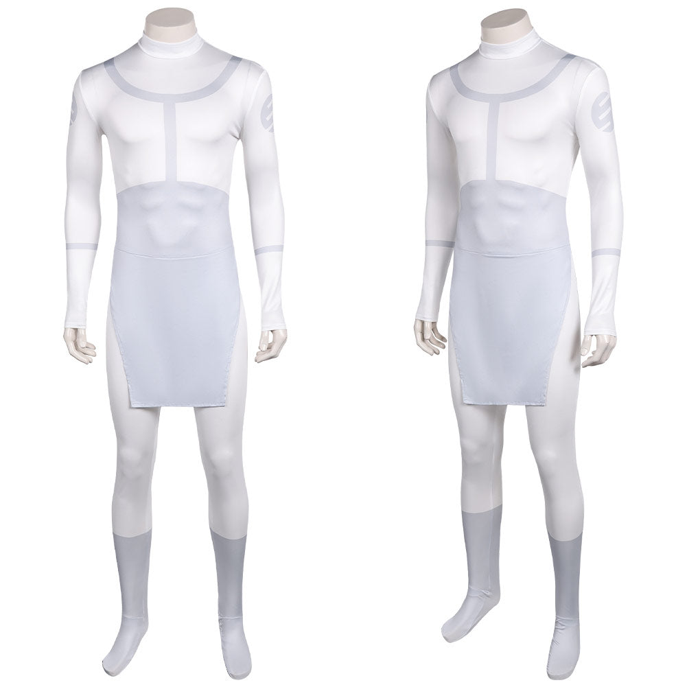 Invincible Saison 3(2025) Mark Grayson Tenue Blanche Cosplay Costume