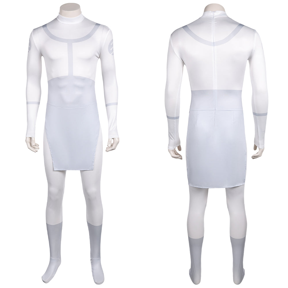 Invincible Saison 3(2025) Mark Grayson Tenue Blanche Cosplay Costume