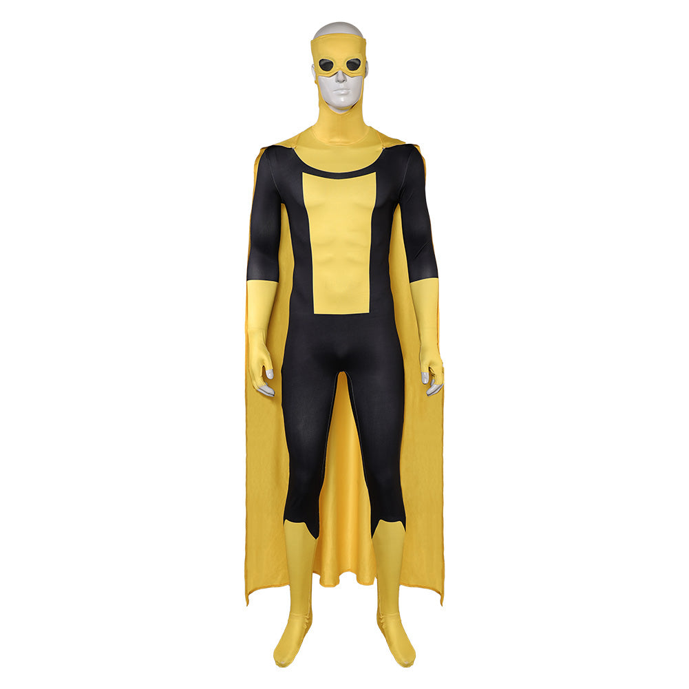 Invincible Saison 3(2025) Mark Grayson Tenue Jaune Cosplay Costume