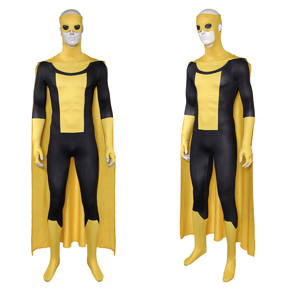 Invincible Saison 3(2025) Mark Grayson Tenue Jaune Cosplay Costume