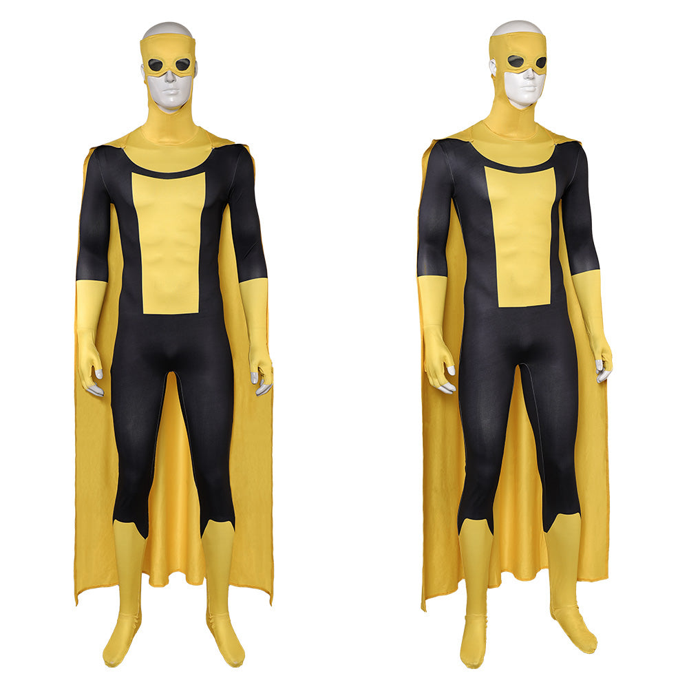 Invincible Saison 3(2025) Mark Grayson Tenue Jaune Cosplay Costume