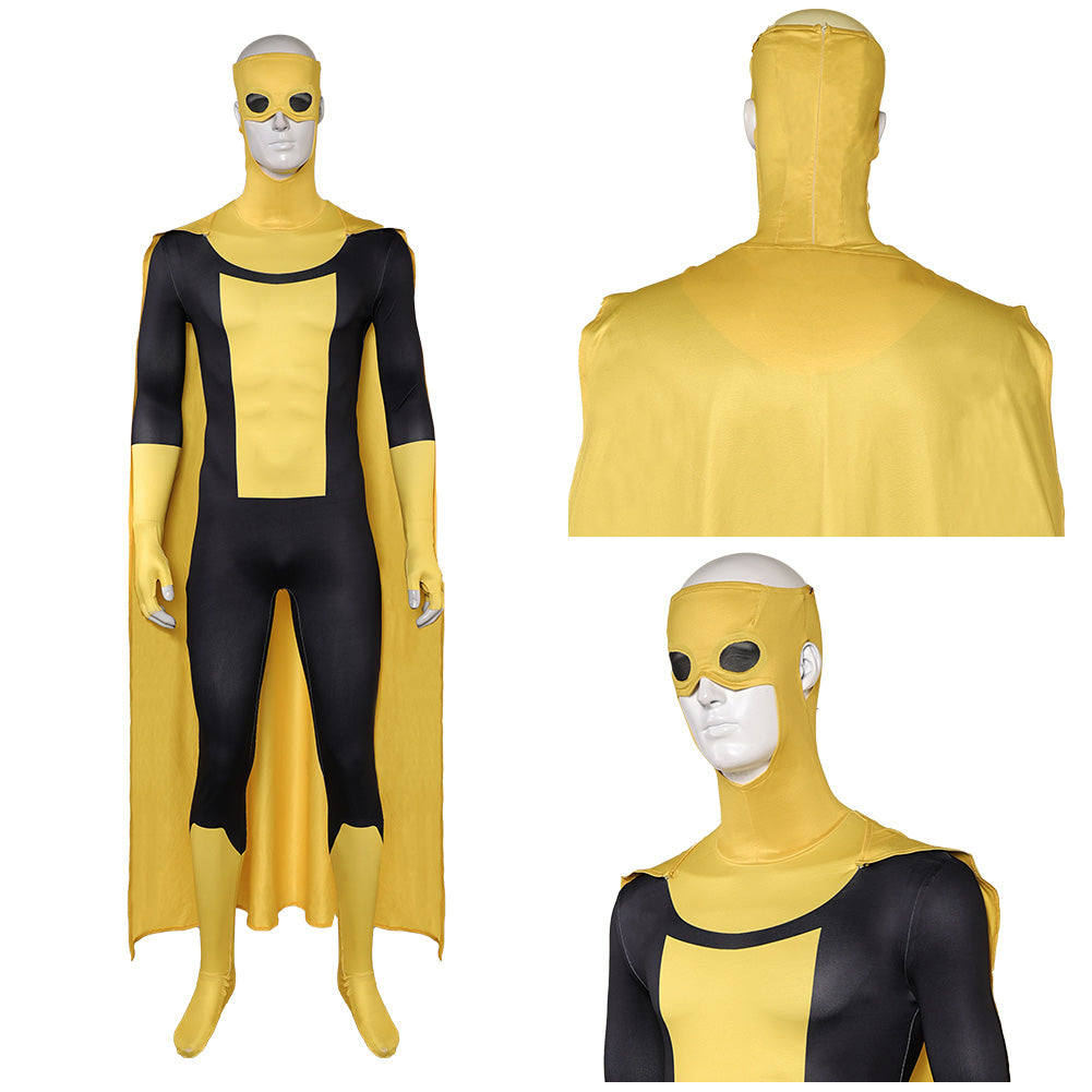 Invincible Saison 3(2025) Mark Grayson Tenue Jaune Cosplay Costume