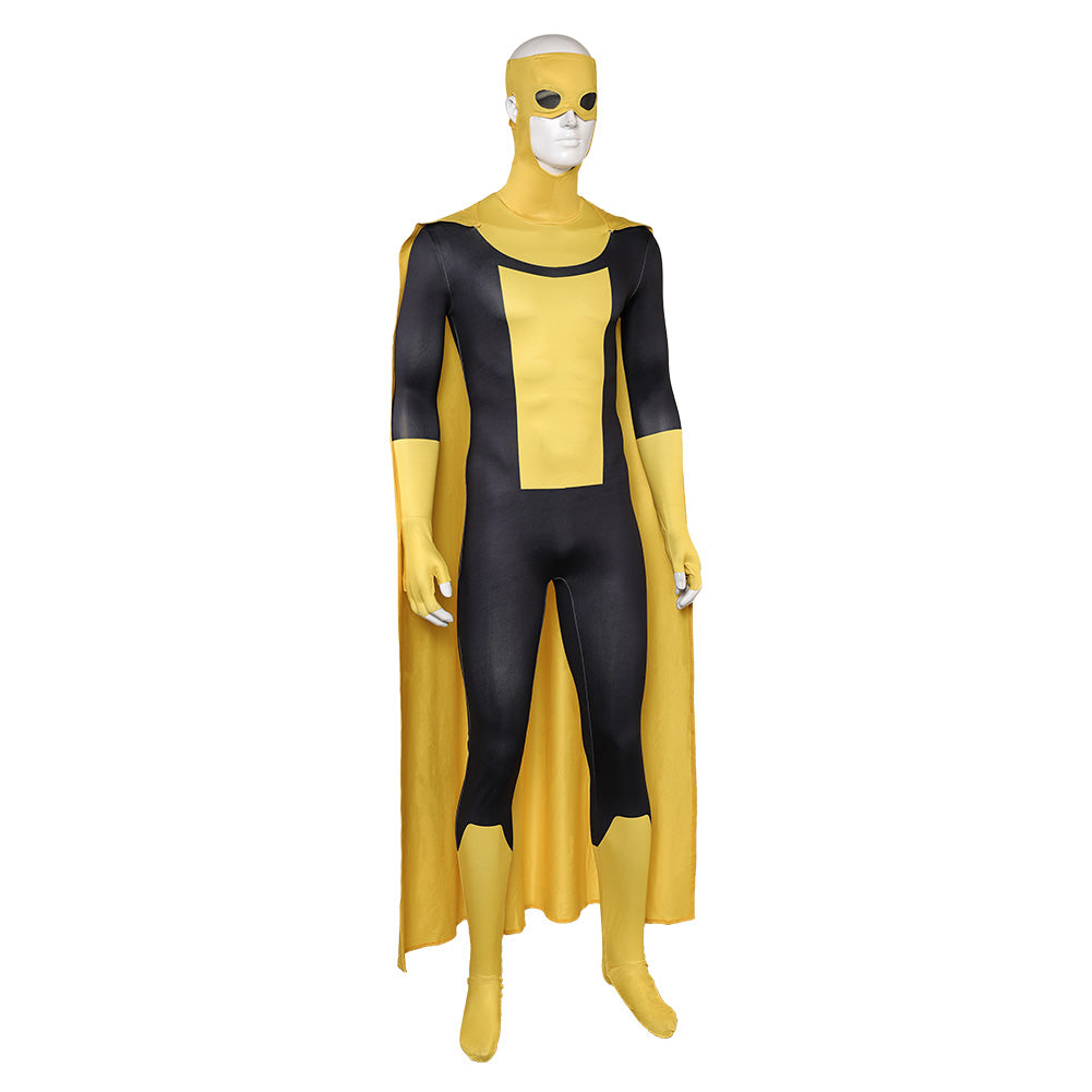 Invincible Saison 3(2025) Mark Grayson Tenue Jaune Cosplay Costume