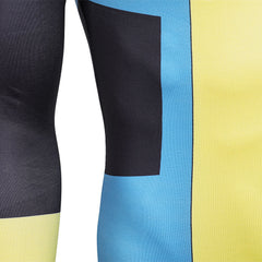 Invincible Saison 3(2025) Mark Grayson Tenue Jaune et Bleue Cosplay Costume