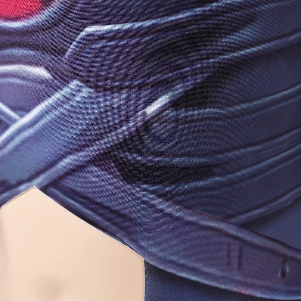 Invisible Woman Maillot de Bain Malice One Pièce Cosplay Costume