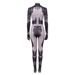 Invisible Woman Susan Storm Tenue Noire Cosplay Costume