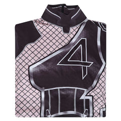 Invisible Woman Susan Storm Tenue Noire Cosplay Costume