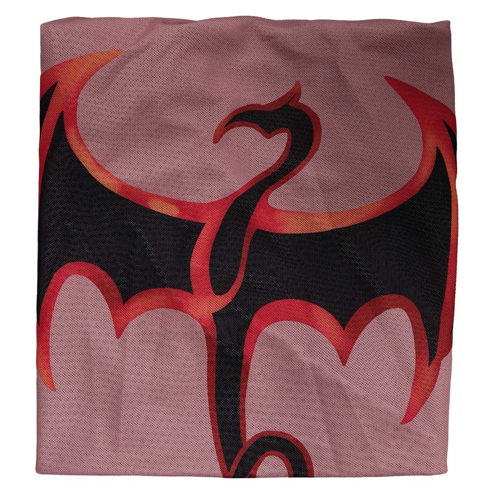 Iron Fist Gilet Tatouage Imprimé Rouge Cosplay Costume