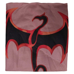 Iron Fist Gilet Tatouage Imprimé Rouge Cosplay Costume