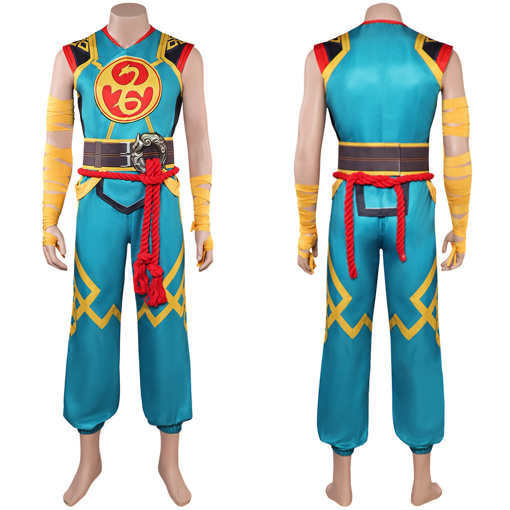 Iron Fist Tenue Verte Cosplay Costume