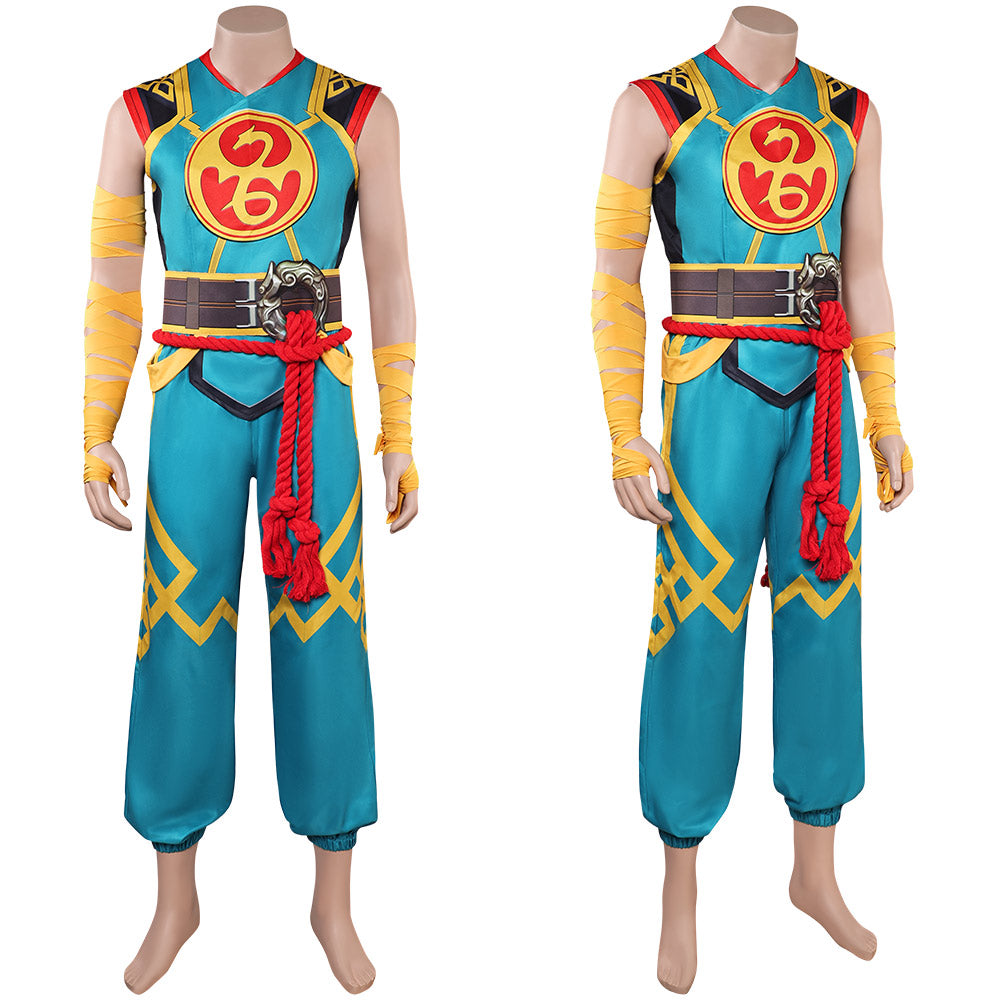 Iron Fist Tenue Verte Cosplay Costume