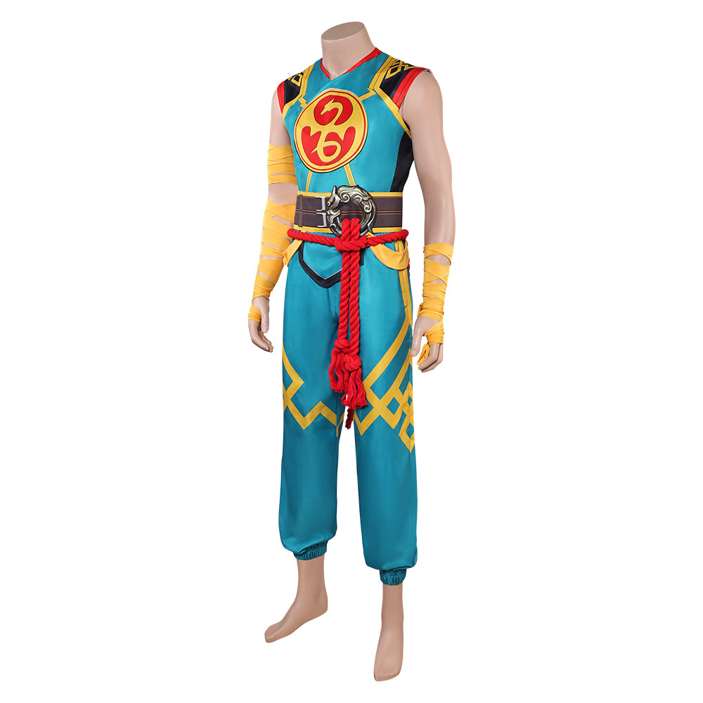 Iron Fist Tenue Verte Cosplay Costume