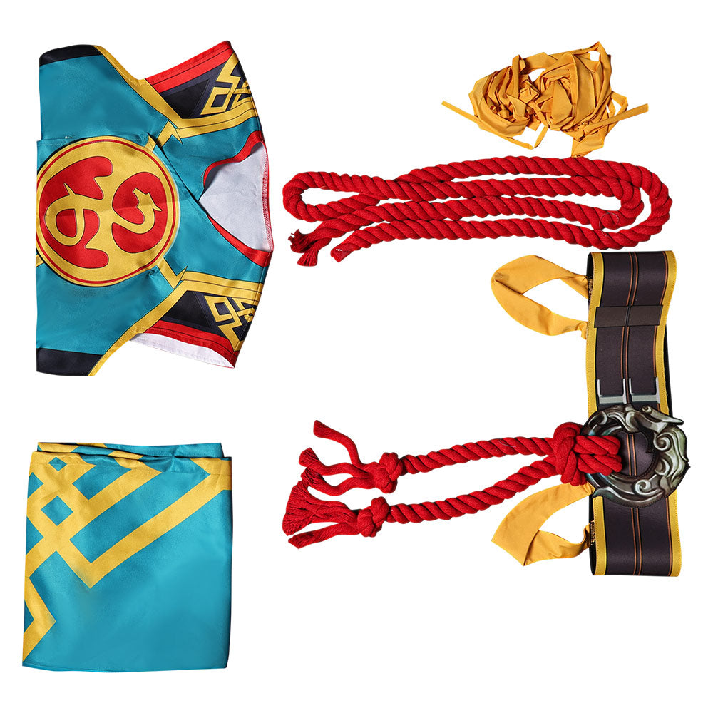 Iron Fist Tenue Verte Cosplay Costume