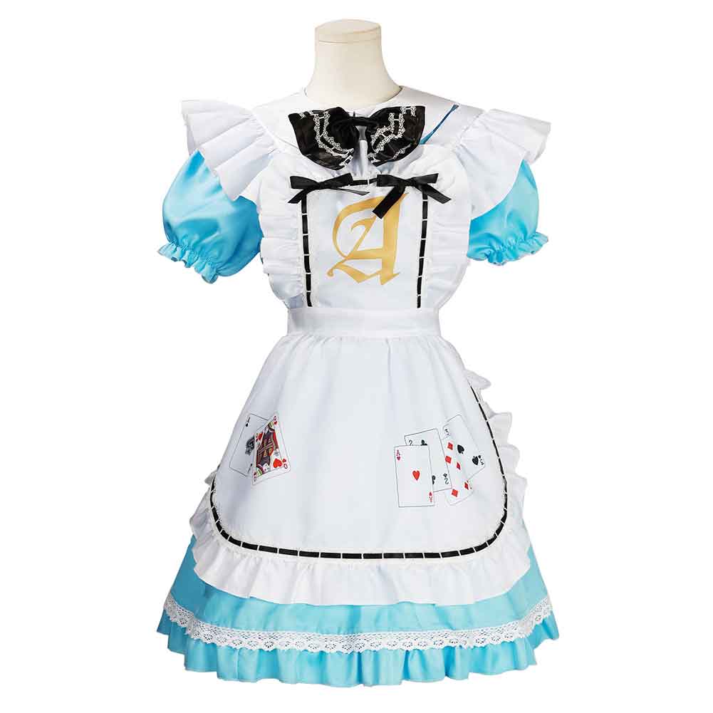 Jeu Alice: Madness Returns Alice Liddell Lolita Robe Cosplay Costume