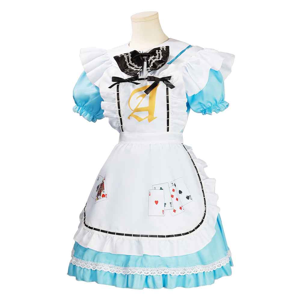 Jeu Alice: Madness Returns Alice Liddell Lolita Robe Cosplay Costume