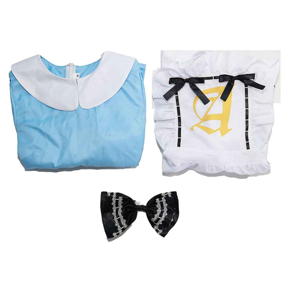 Jeu Alice: Madness Returns Alice Liddell Lolita Robe Cosplay Costume
