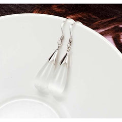 Jeu Final Fantasy Tifa Lockhart Boucles d'Oreilles Goutte d'Eau Cosplay Accessoire