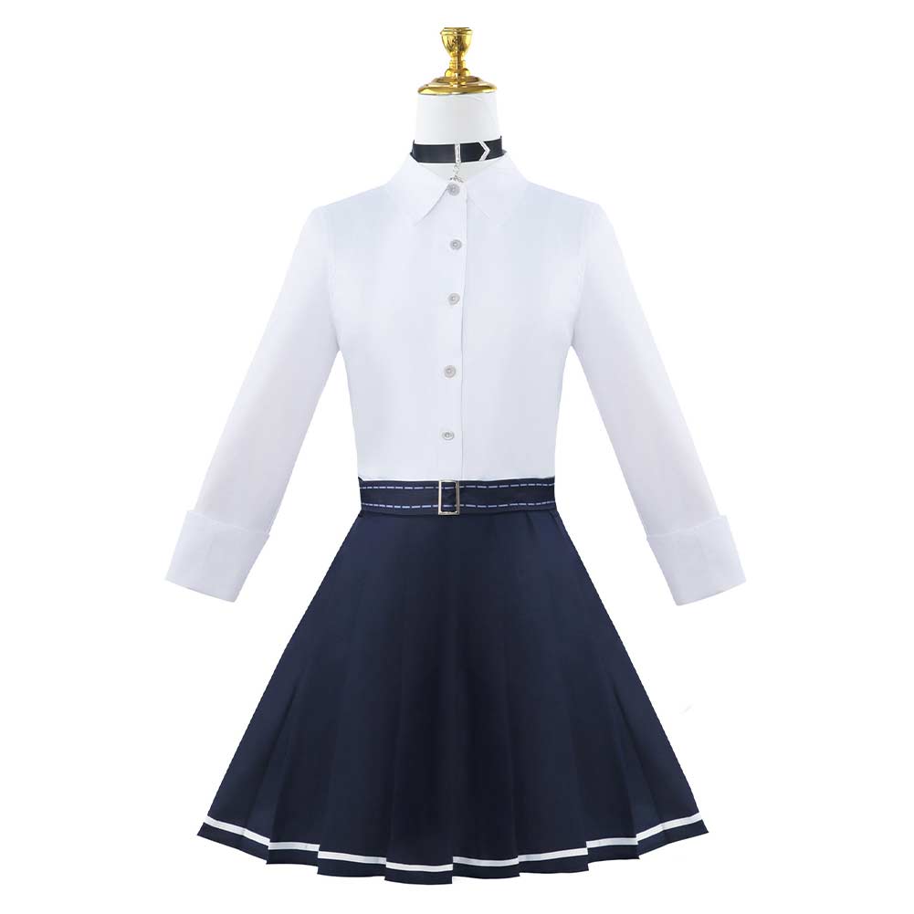 Jeu Zenless Zone Zero Ellen Joe Tenue Blanche Cosplay Costume