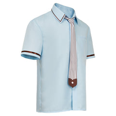 Jibaku Shōnen Hanako-kun 2(2025) Hanako Kun Chemise Bleue Cosplay Costume