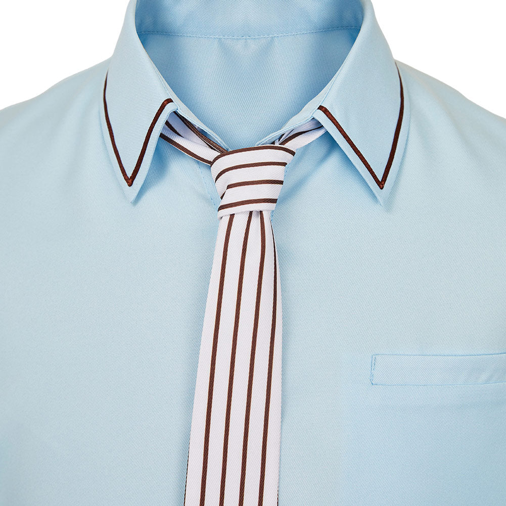 Jibaku Shōnen Hanako-kun 2(2025) Hanako Kun Chemise Bleue Cosplay Costume