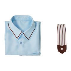 Jibaku Shōnen Hanako-kun 2(2025) Hanako Kun Chemise Bleue Cosplay Costume