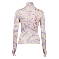 KPop Demon Hunters(2025) Rumi/Jinu Haut Imprimé Demon Motifs Cosplay Costume