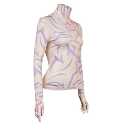 KPop Demon Hunters(2025) Rumi/Jinu Haut Imprimé Demon Motifs Cosplay Costume